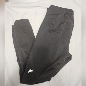 Fabletics Gray Plus Size Leggings With Double Back Pocket!